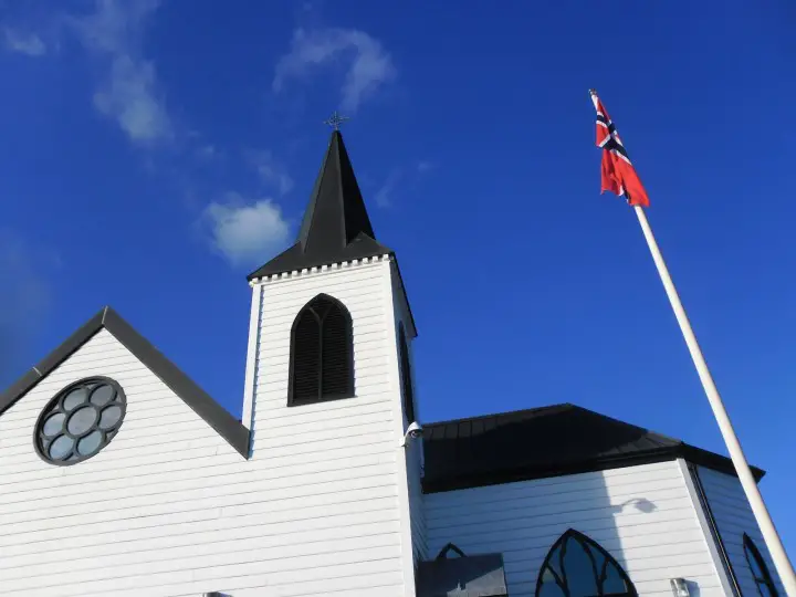 Norwegian church Cardiff Bay