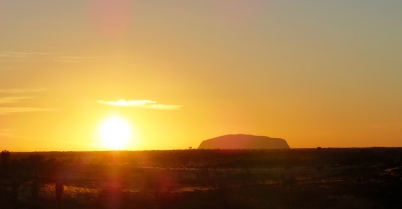 Uluru Centre rouge