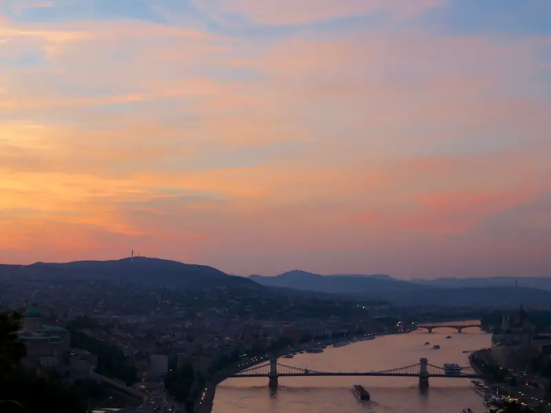 Sunset Budapest