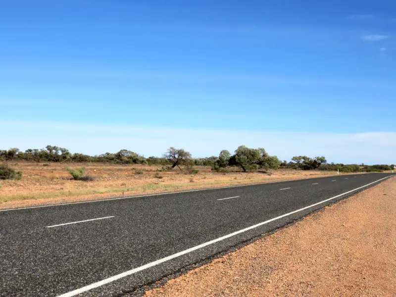 Road Australian Outback