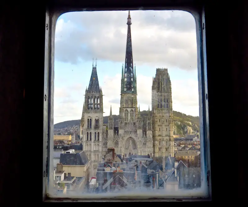 Cathédrale de Rouen vue du Gros-Horloge