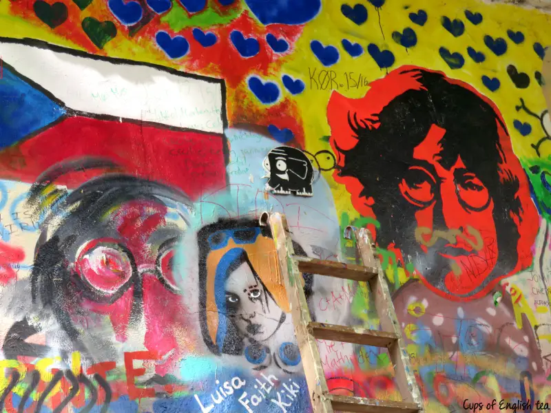 Prague John Lennon wall