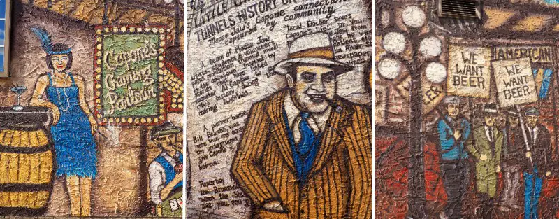 Street Art Al Capone Moose Jaw